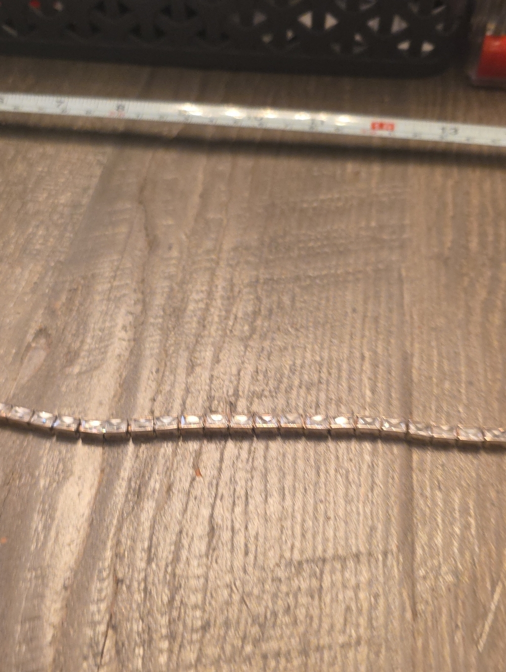 Cubic Zirconia Tennis Bracelet
